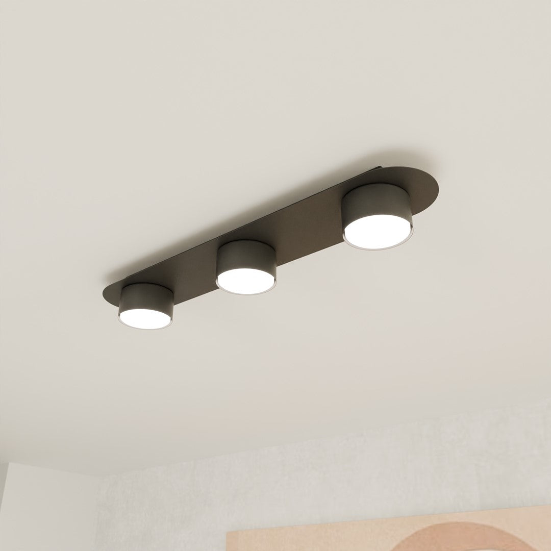 DIAZ 3 Black – Strakke eenvoud met sfeervolle lichtbeleving