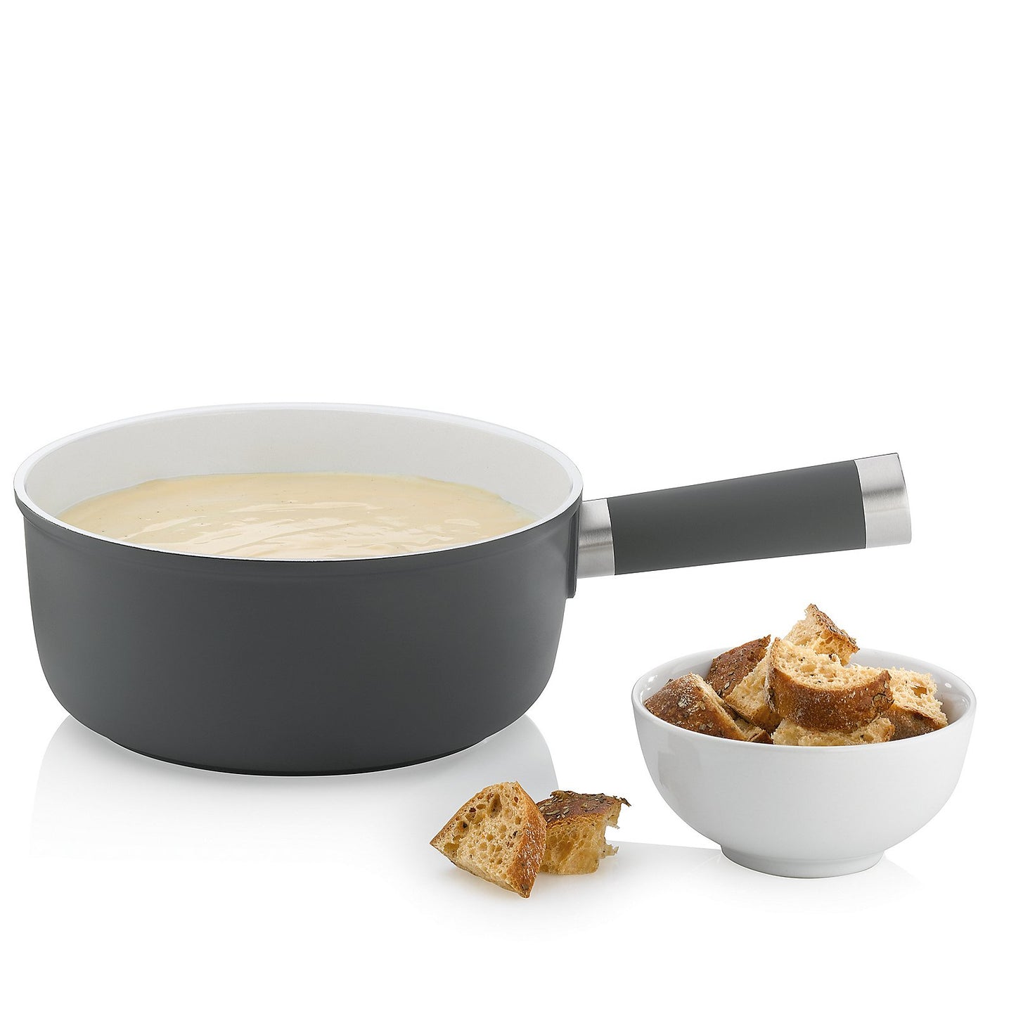 KELA Lancy Kaasfondueset – Premium fonduebeleving met krasvaste GREBLON-coating en stijlvol design