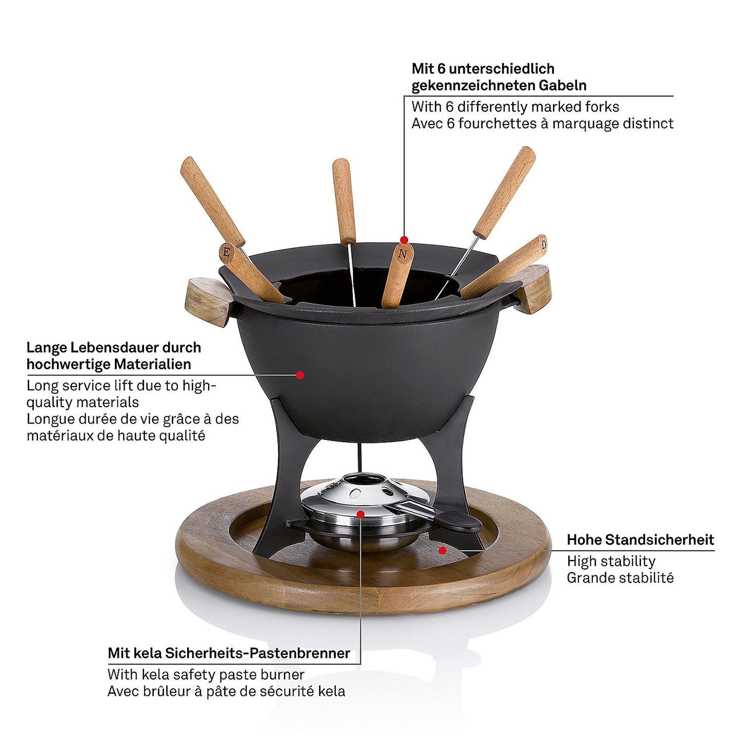 COUNTRY Fondueset – Authentiek Fonduen met Stijl en Sfeer
