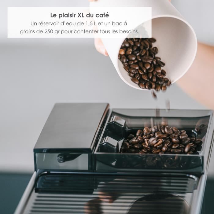 MELITTA Avanza F270-100 Koffiezetapparaat – Compacte Volautomaat in Titaniumgrijs