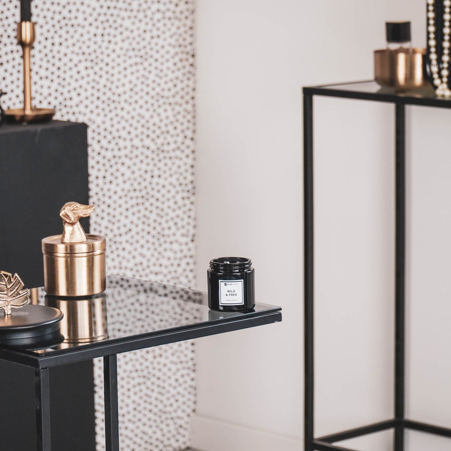 HV Home de Cologne Solid as a Rock – Geurkaars 100g met kalme kracht