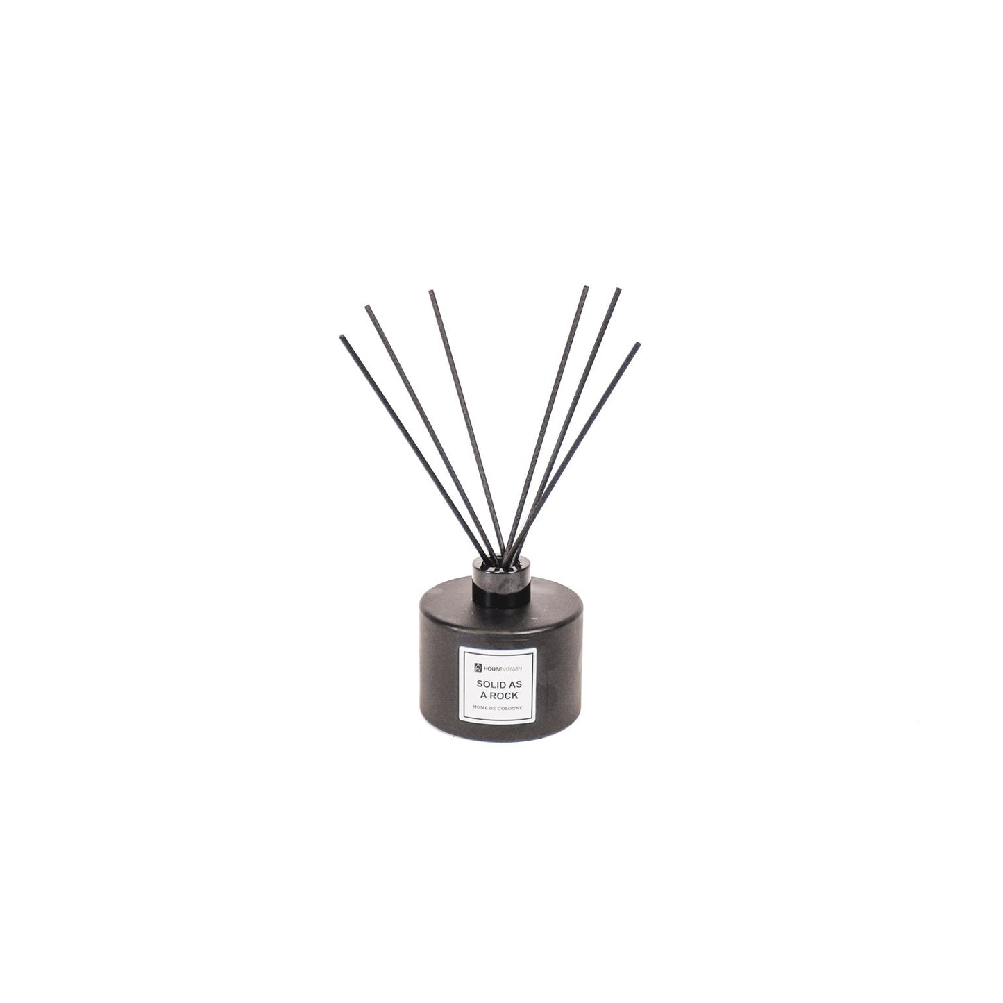 HV HOME de Cologne Reed Diffuser – Solid As A Rock: Trendy geurverspreider met warme bergamot voor balans en stijl