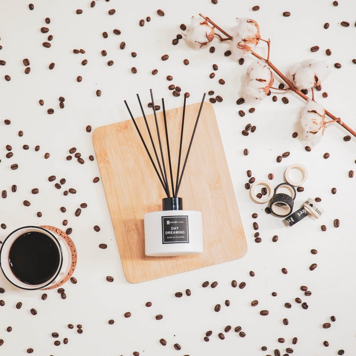 HV HOME de Cologne Reed Diffuser – Day Dreaming: Bloemige geurbeleving voor dromerige vibes in huis