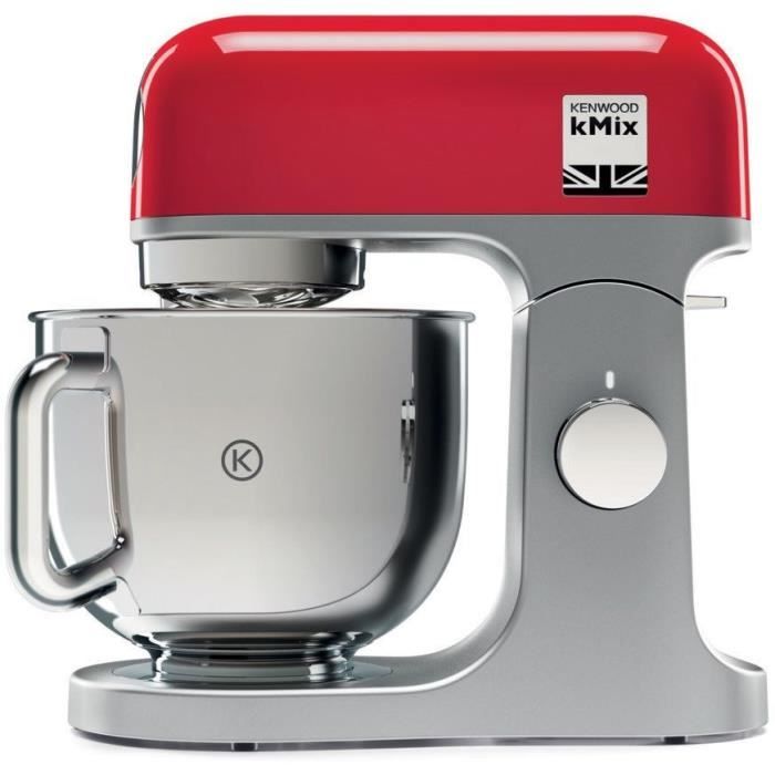 KENWOOD kMix KMX750RD Keukenmachine – 1000W Kracht in Stijlvol Rood
