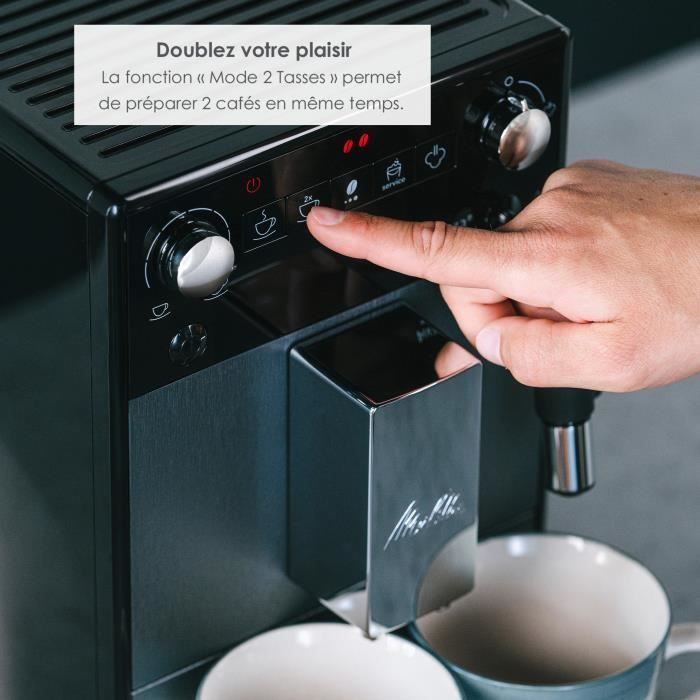 MELITTA Avanza F270-100 Koffiezetapparaat – Compacte Volautomaat in Titaniumgrijs