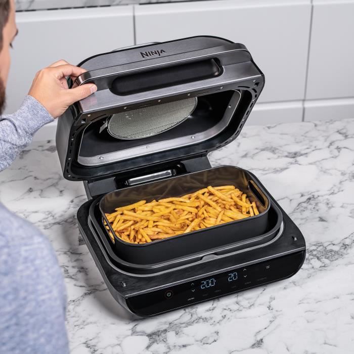 NINJA Foodi MAX AG551EU Indoor Grill – Perfect Gegrild met Slimme Temperatuurcontrole