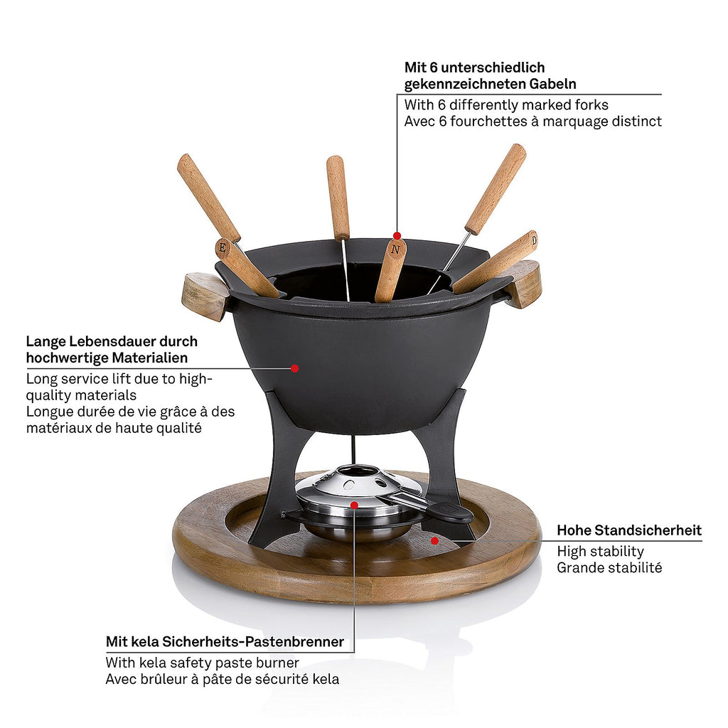 COUNTRY Fondueset – Authentiek Fonduen met Stijl en Sfeer