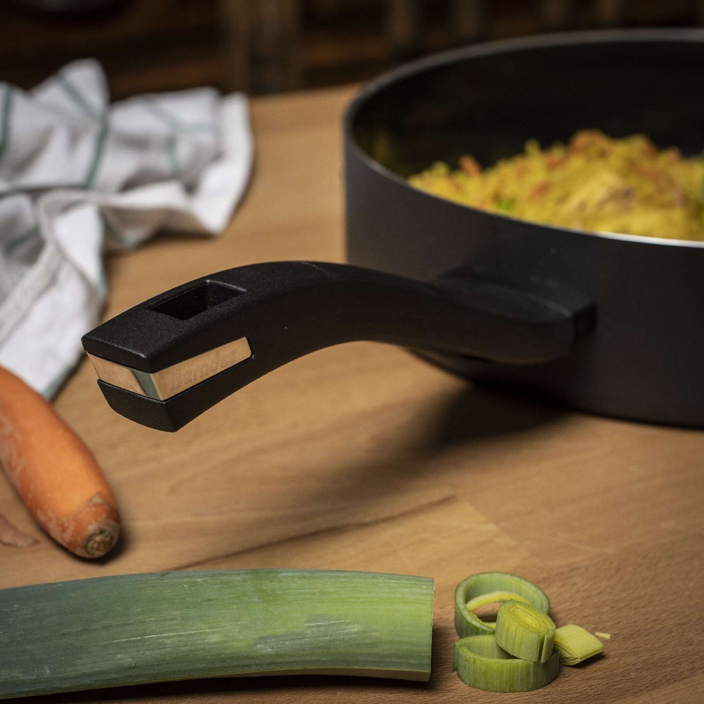 BERNDES B.Green Sauteerpan 24 cm – Duurzaam koken met stijl in gerecycled aluminium