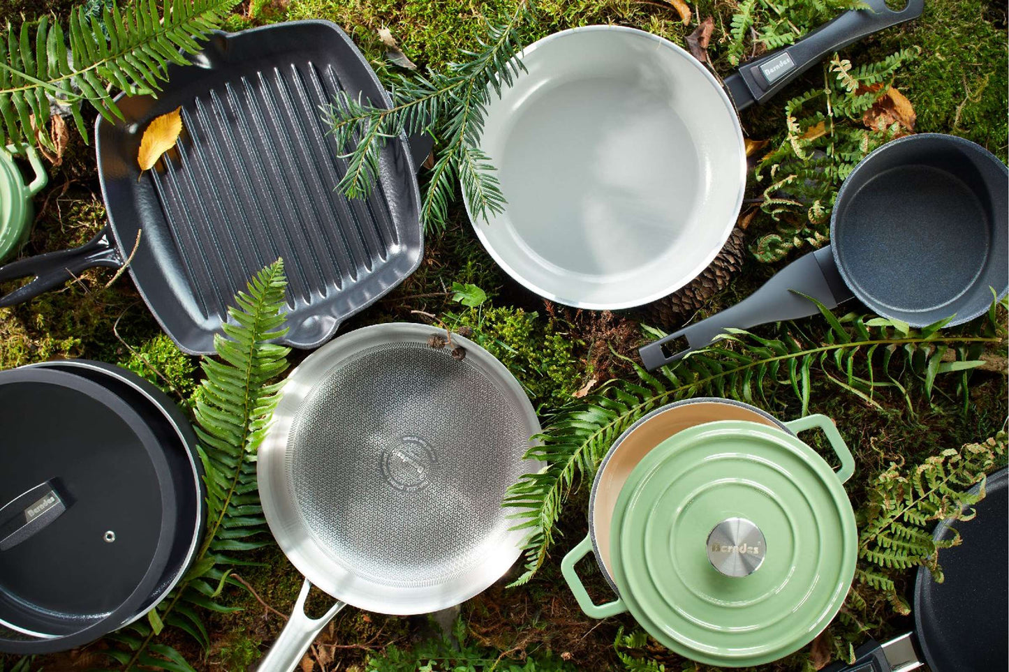 BERNDES B.Green Sauteerpan 24 cm – Duurzaam koken met stijl in gerecycled aluminium