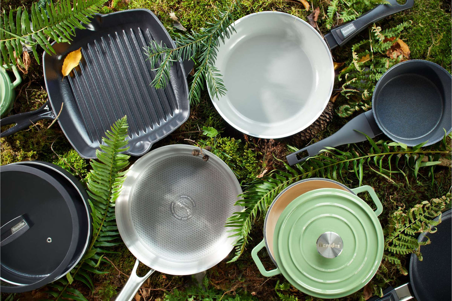 BERNDES B.Green Sauteerpan 28 cm – Duurzaam, stijlvol en gezond koken in 100% gerecycled aluminium