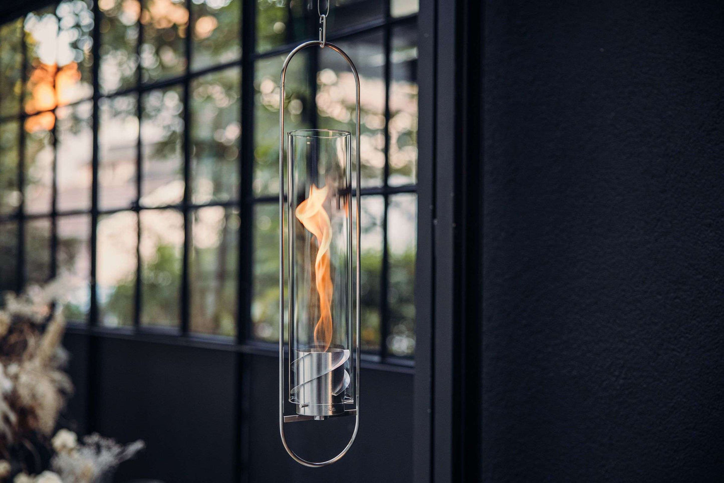 Höfats SPIN 90 Hangsysteem – Zilver – Laat je vlam zweven met stijl en stabiliteit