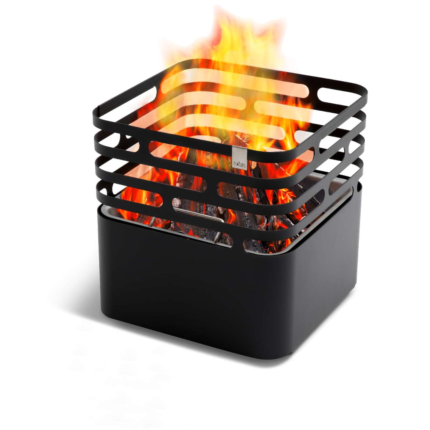 HÖFATS Cube Vuurkorf – Multifunctioneel Design voor Warmte en Stijl