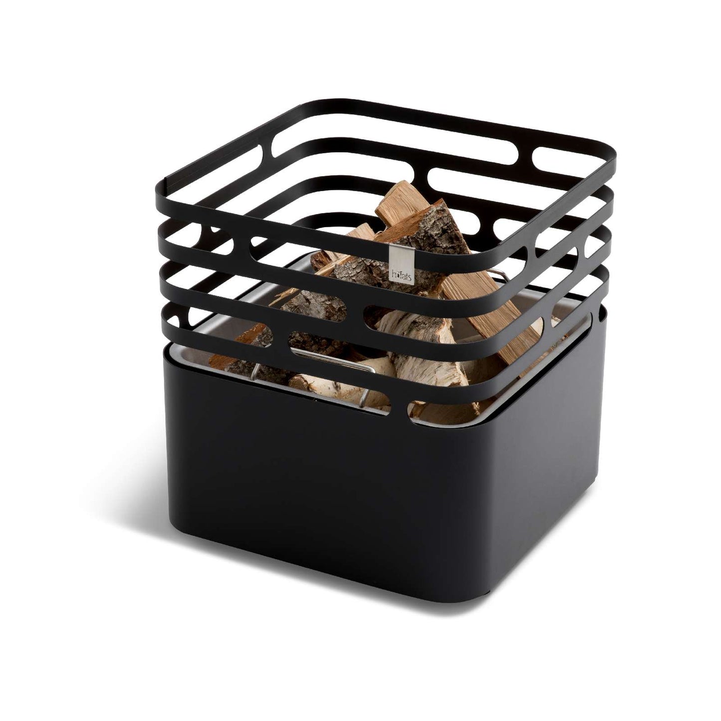 HÖFATS Cube Vuurkorf – Multifunctioneel Design voor Warmte en Stijl