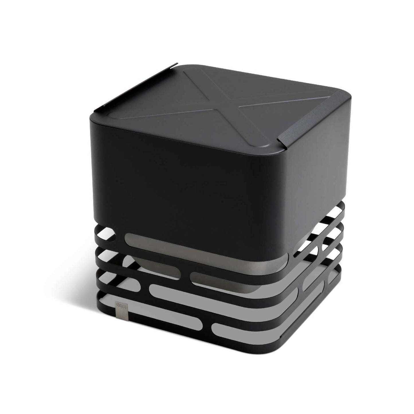 HÖFATS Cube Vuurkorf – Multifunctioneel Design voor Warmte en Stijl
