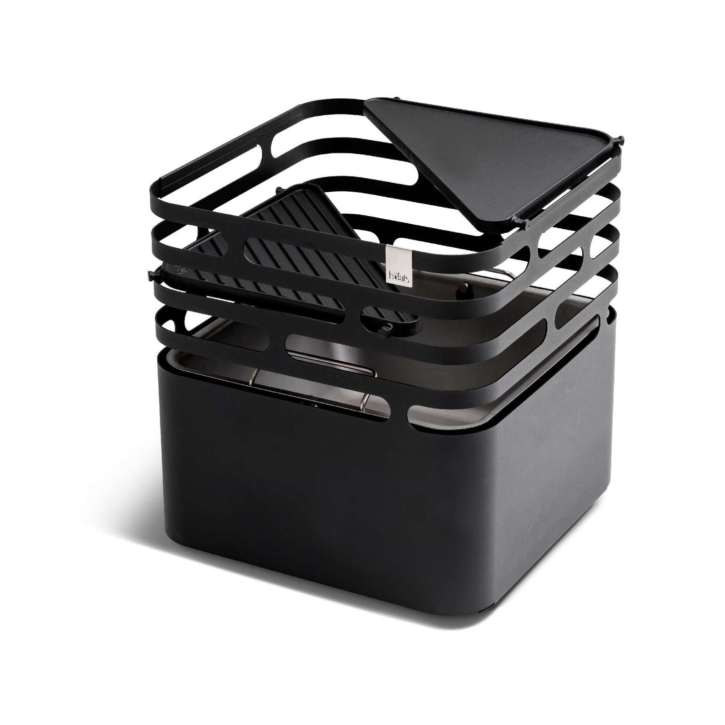 Höfats CUBE Plancha – Maak van je vuurkorf een veelzijdige grill
