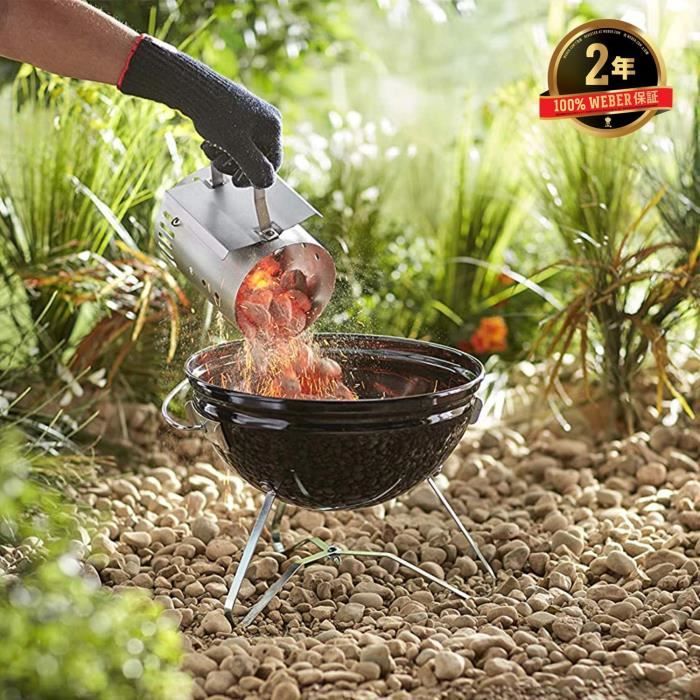WEBER Rapidfire Ignition Fireplace – Snel en Veilig Aanmaken voor Smokey Joe & Go-Anywhere