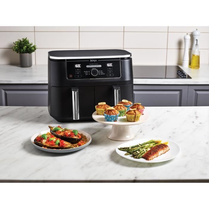 NINJA Foodi Max AF400EU DualZone Luchtfriteuse – Twee Zones, Dubbel Zoveel Mogelijkheden