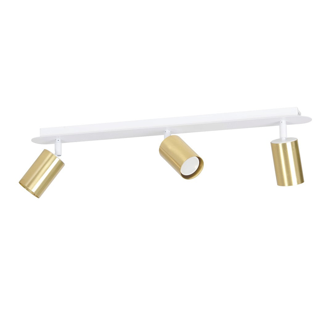 ZEN 3 WHITE – Minimalistische 3-lichts spotlight in tijdloos wit