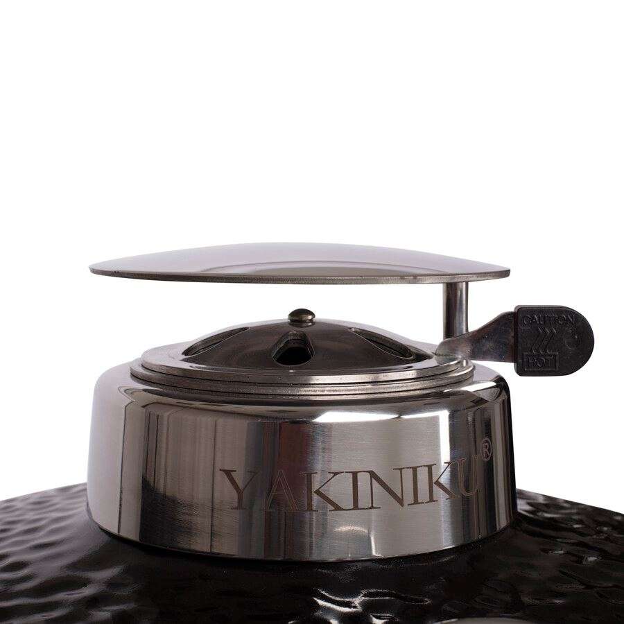 YAKINIKU Kamado 24" XXLARGE – Compleet Pro Grillpakket met Onderstel, Zijtafels en Hoes