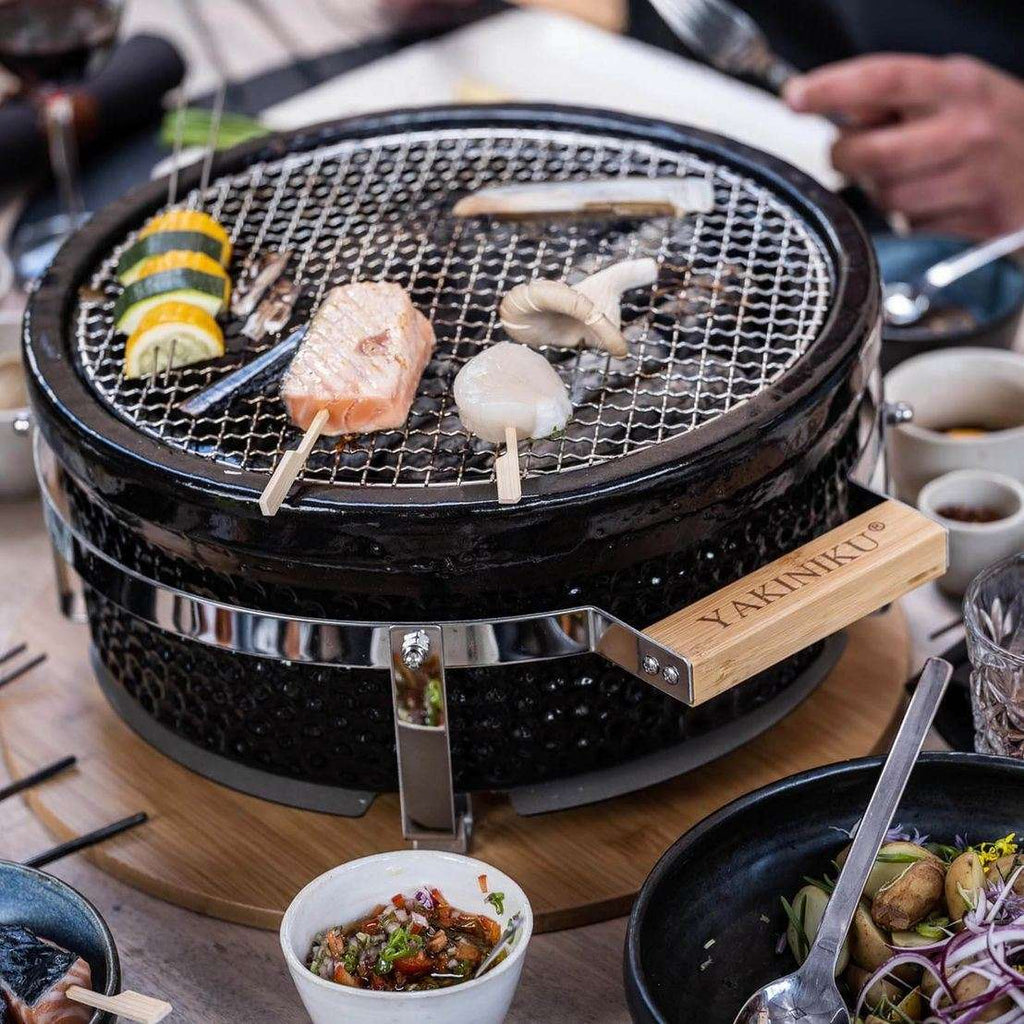 YAKINIKU Shichirin Tafelgrill Rond – Authentiek Japans Grillen aan Tafel