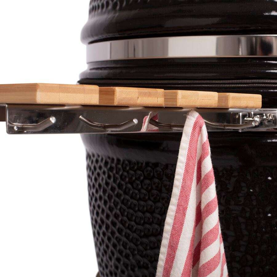 YAKINIKU Kamado 24" XXLARGE – Compleet Pro Grillpakket met Onderstel, Zijtafels en Hoes