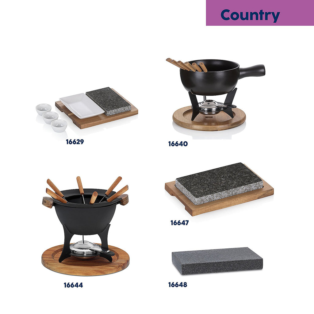 COUNTRY Fondueset – Authentiek Fonduen met Stijl en Sfeer