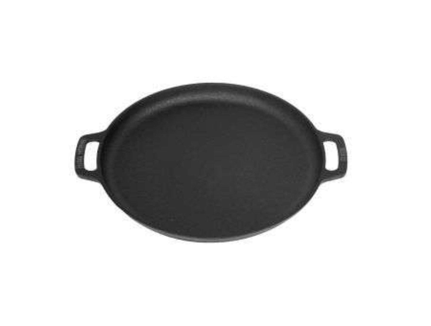 Valhal Outdoor Platte Skillet – Gietijzeren Plancha voor Binnen & Buiten