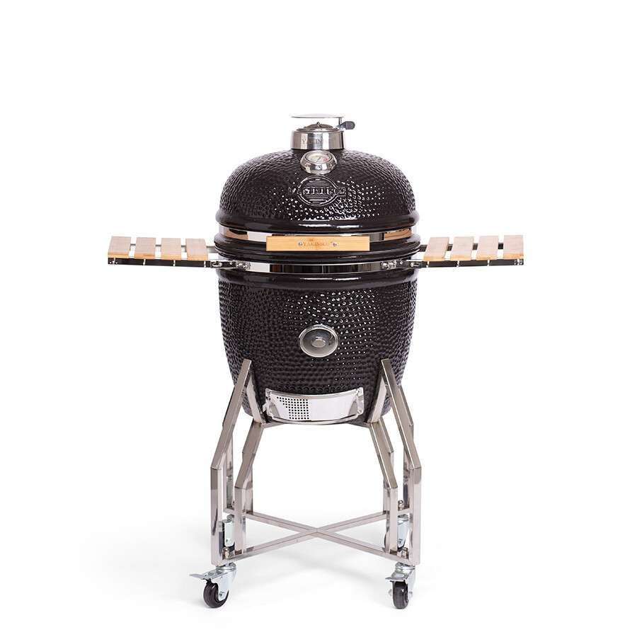 YAKINIKU Kamado 19” Large BBQ met Onderstel & Zijtafels – Complete Pro Set voor de Ultieme Grillervaring