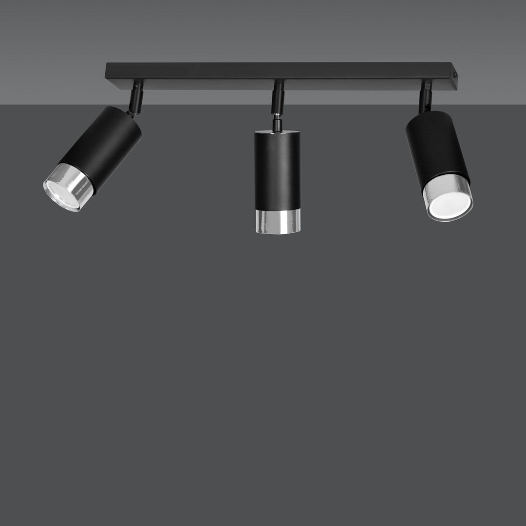 HIRO 3-BL CHROME – Richtbare spotlight in stijlvol chroom voor functionele en sfeervolle verlichting