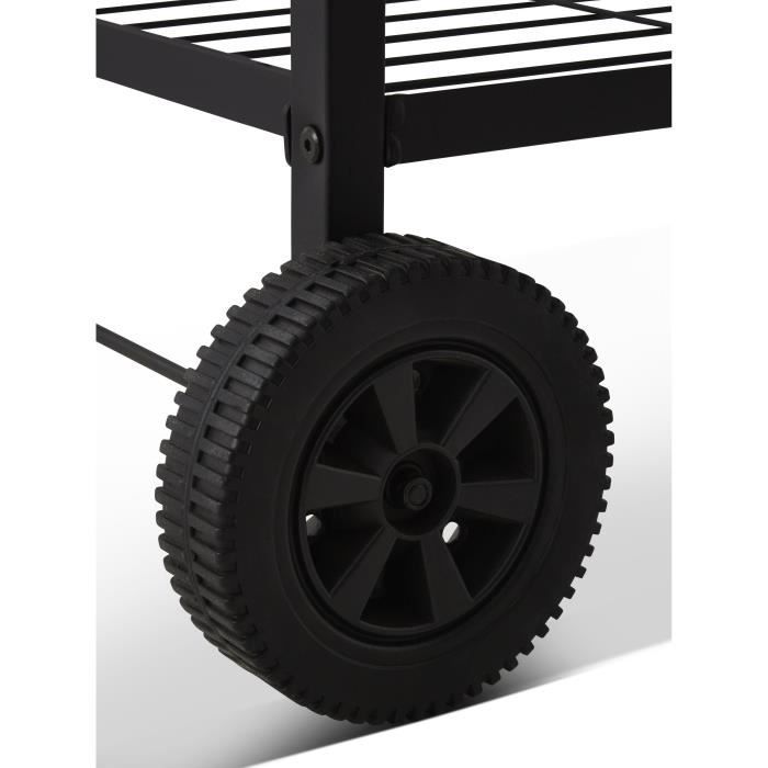 BRASERO Trolley voor Plancha – Stevige Stalen Ondersteuning van 85 cm