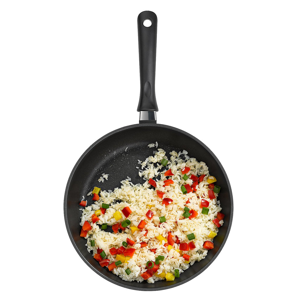 Kerros Koekenpan – Ø28 cm Gietaluminium Pan met C3+ Antiaanbaklaag