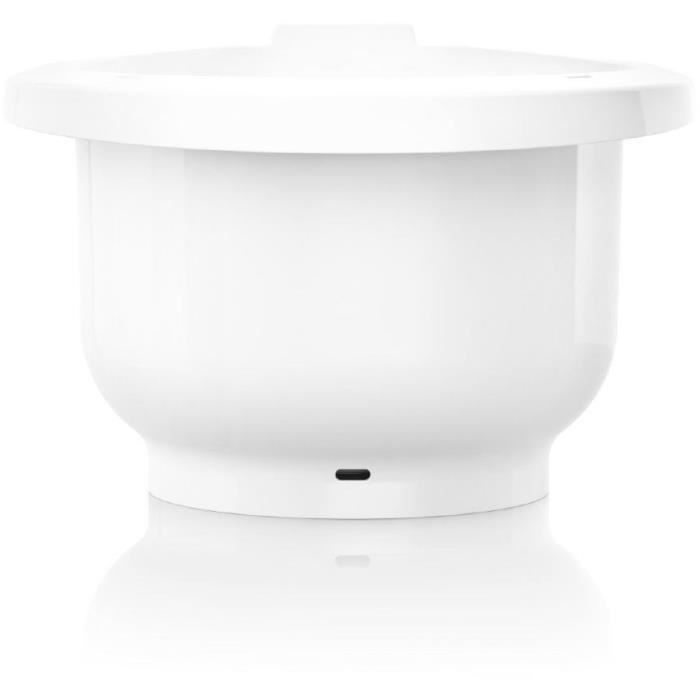 BOSCH MUZS2KR Kunststof Mengkom Accessoire – Ruime 3,8 L kom voor jouw keukenmachine