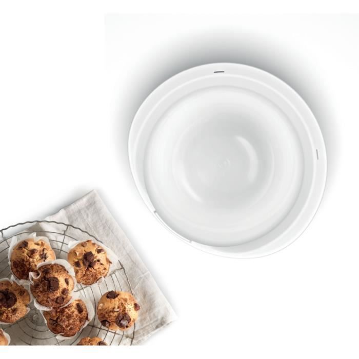 BOSCH MUZS2KR Kunststof Mengkom Accessoire – Ruime 3,8 L kom voor jouw keukenmachine