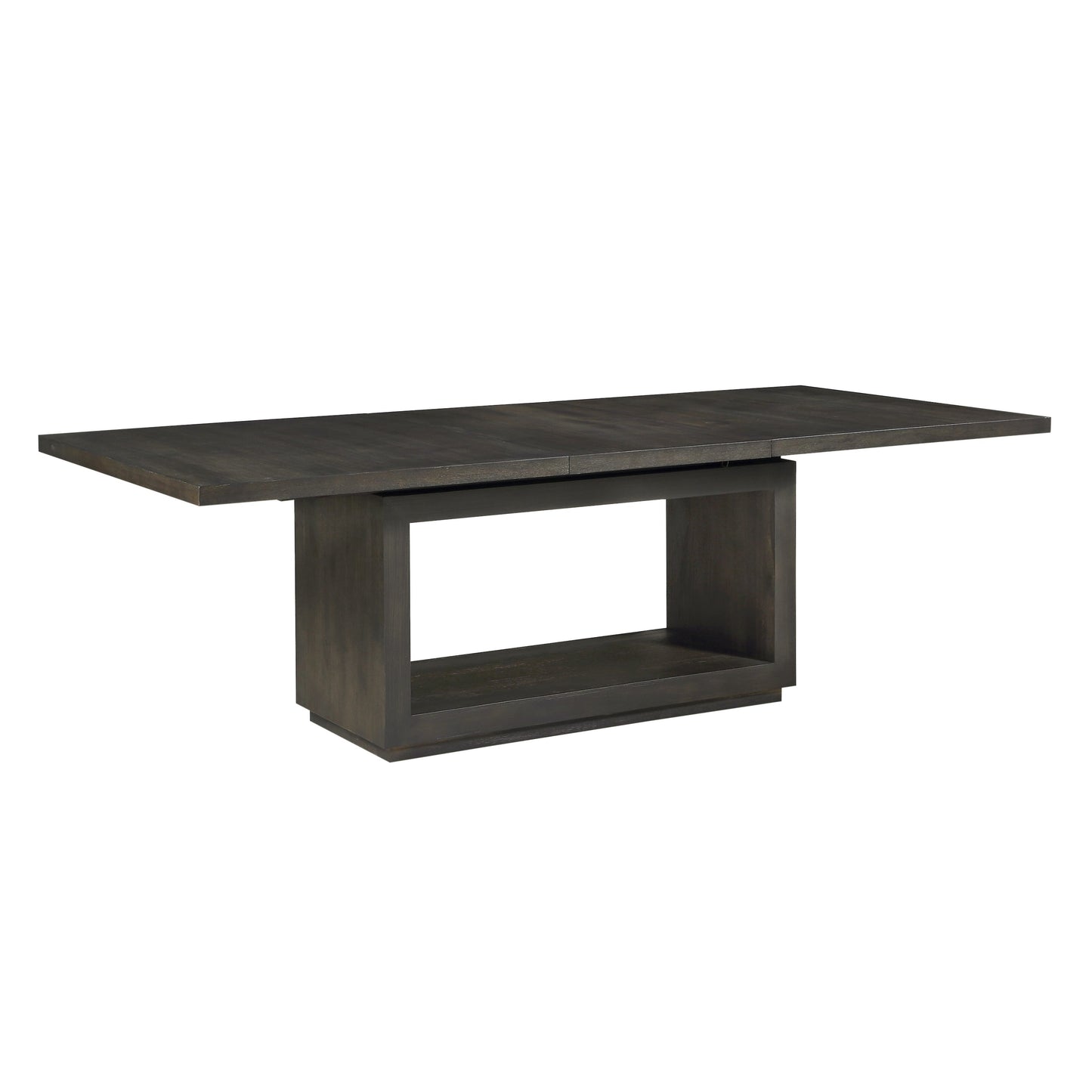 OXFORD RECTANGULAR DINING TABLE IN BASALT GREY Robuust Modern Design – Eettafel in Massief Acaciahout met Stoere Uitstraling