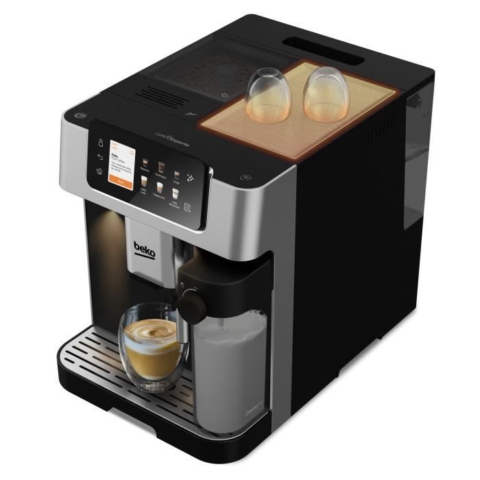 BEKO CEG7348X koffiemachine met bonenmaler – Geniet van verse koffie met één druk op de knop