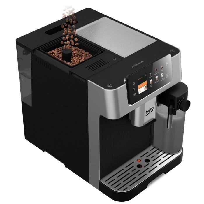 BEKO CEG7348X koffiemachine met bonenmaler – Geniet van verse koffie met één druk op de knop