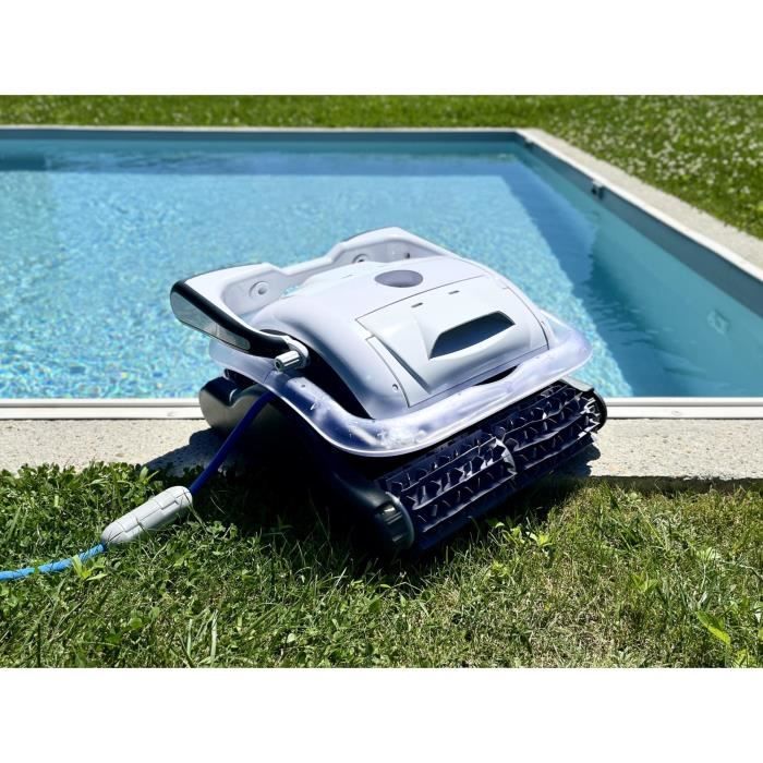 BESTWAY Presto LED Zwembadreinigingsrobot – Slim & Feestelijk Sodaatje voor Jouw Watersfeertje