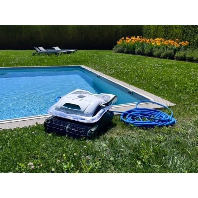 BESTWAY Presto LED Zwembadreinigingsrobot – Slim & Feestelijk Sodaatje voor Jouw Watersfeertje