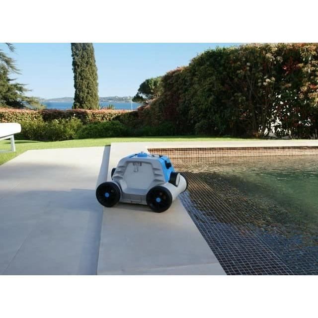 BESTWAY Thetys HJ1005 Elektrische Zwembadrobot – Draadloze Reiniging voor Vlakke Bodems