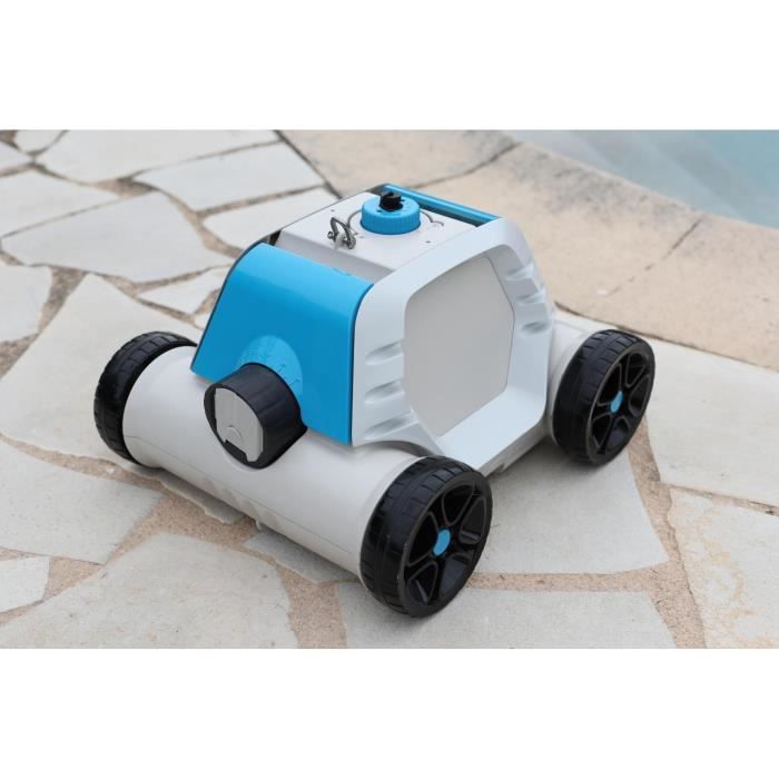 BESTWAY Thetys HJ1005 Elektrische Zwembadrobot – Draadloze Reiniging voor Vlakke Bodems