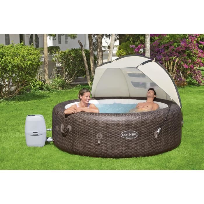 LAY-Z-SPA Opblaasbare Spa-Luifel – Comfort & Privacy voor Jouw Bubbelmoment