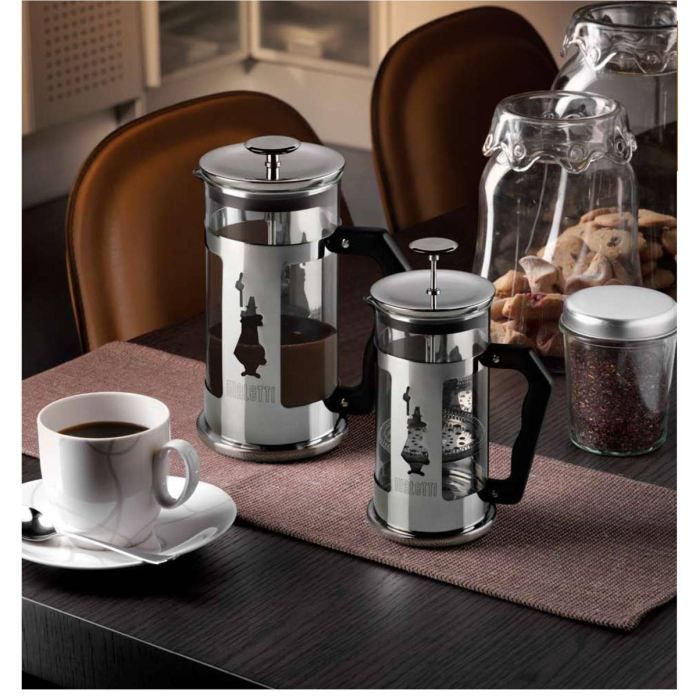 Bialetti Koffiezetapparaat – Preziosa French Press – 1 L – Roestvrij Staal