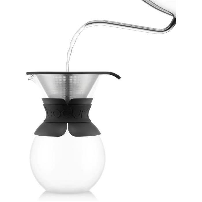 BODUM Koffiezetapparaat – Duurzaam Brouwen met Roestvrijstalen Filter, 1,0 L – 8 Kopjes