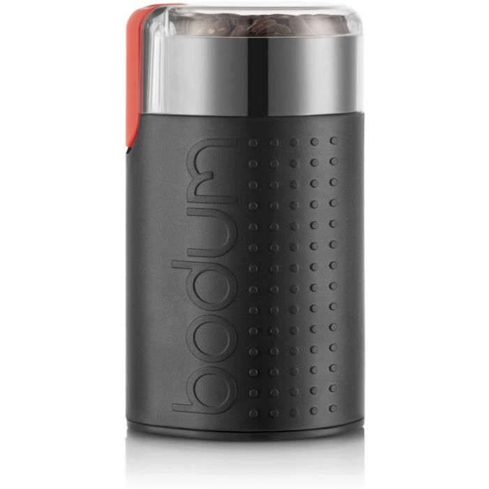 BODUM Bistro Elektrische Koffiemolen – Krachtige maling in matzwart design met 150 W vermogen