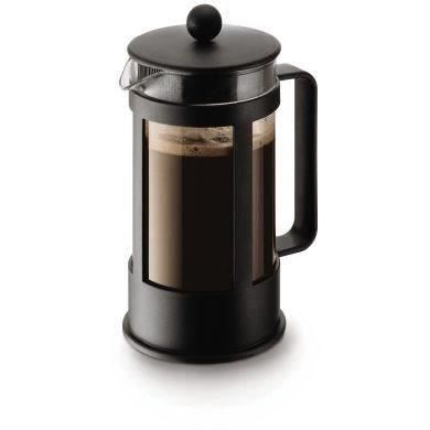 BODUM Kenia French Press – Ambachtelijke Koffiezetter van 1,0 L voor 8 Kopjes