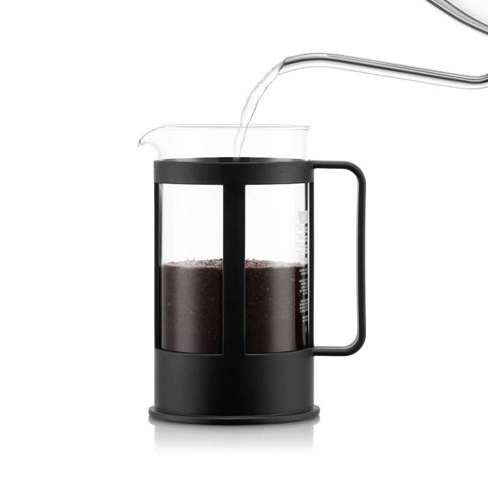 BODUM Kenia French Press – Ambachtelijke Koffiezetter van 1,0 L voor 8 Kopjes