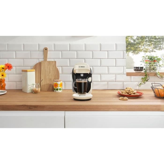 BOSCH TASSIMO T11 Style Vanille Multidrink Koffiemachine – Stijlvol gemak in zachte vanille, 1400 W