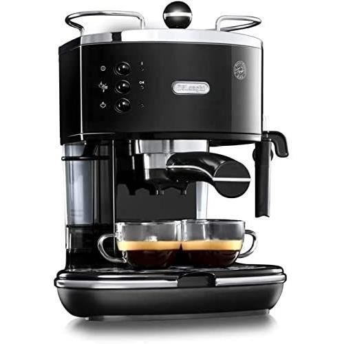 De’LONGHI ECO 311.BK Icona Klassieke Espressomachine – Authentieke espresso in stijlvol zwart