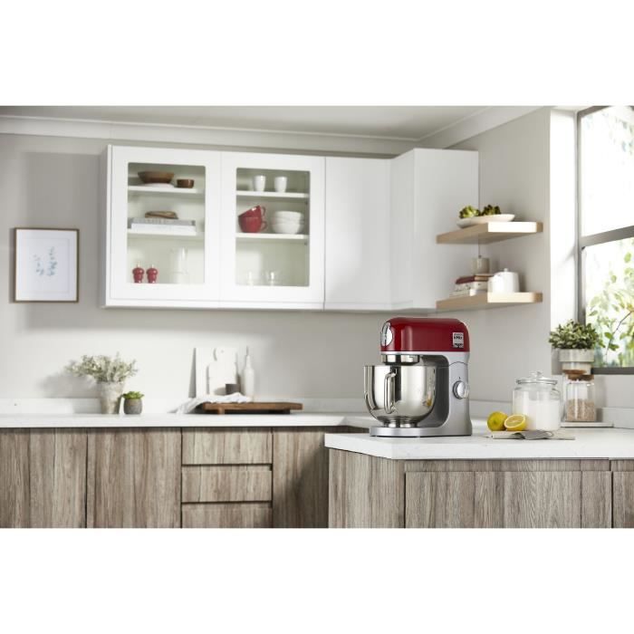 KENWOOD kMix KMX750RD Keukenmachine – 1000W Kracht in Stijlvol Rood