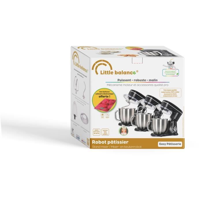 EASY PASTRY ROBOT + 8102 – Compacte deegrobot inclusief nauwkeurige digitale weegschaal